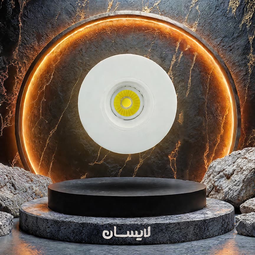 هالوژن دارک لایت ABS فریم متحرک بلان - تصویر 7