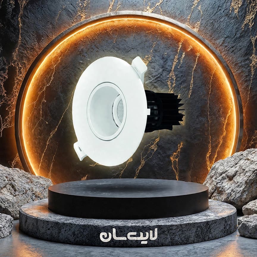 هالوژن دارک لایت ABS فریم متحرک بلان - تصویر 6