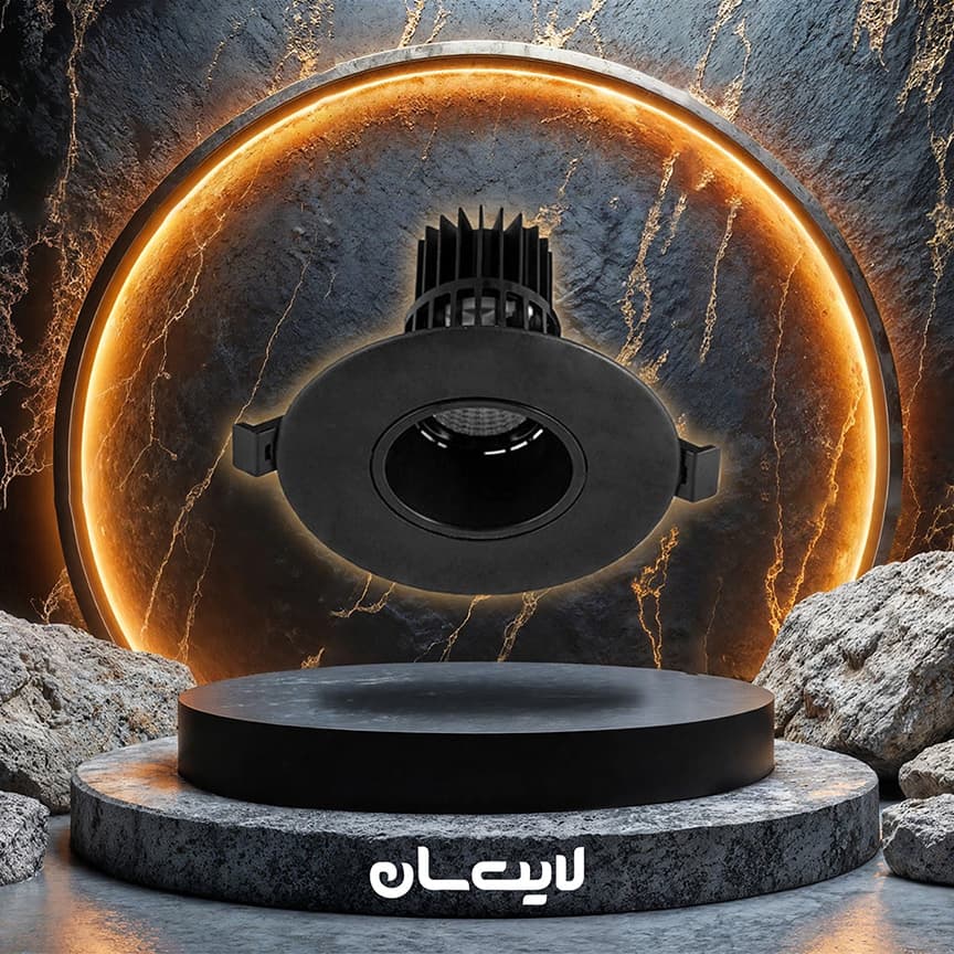 هالوژن دارک لایت ABS فریم متحرک بلان