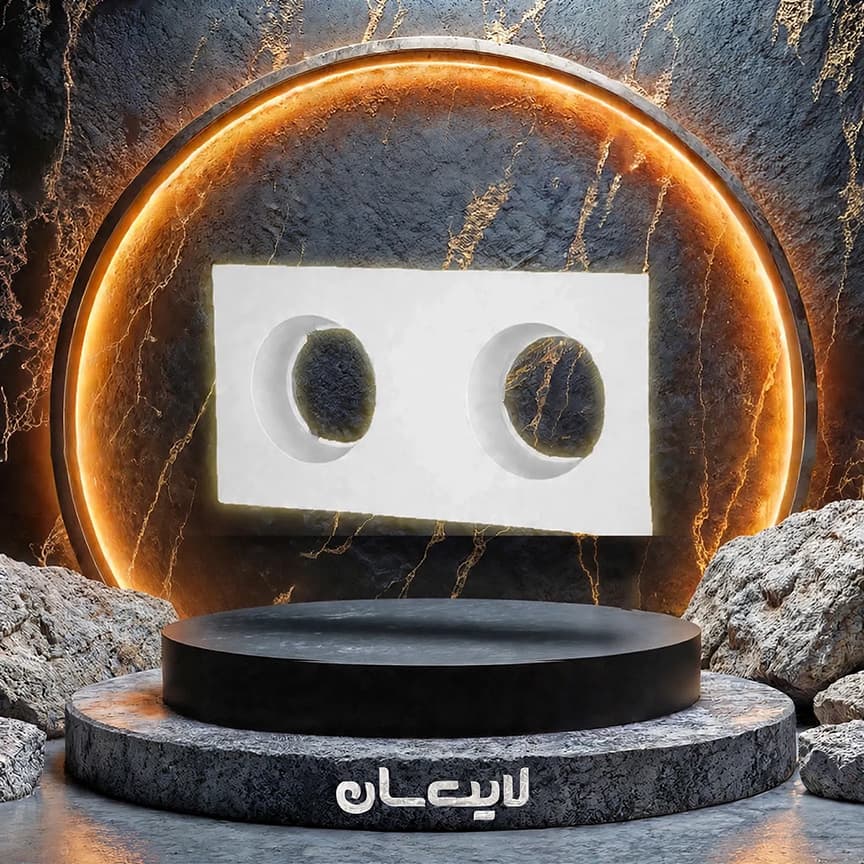 قاب هالوژن دارک لایت پلی کربنات بلان - تصویر 6