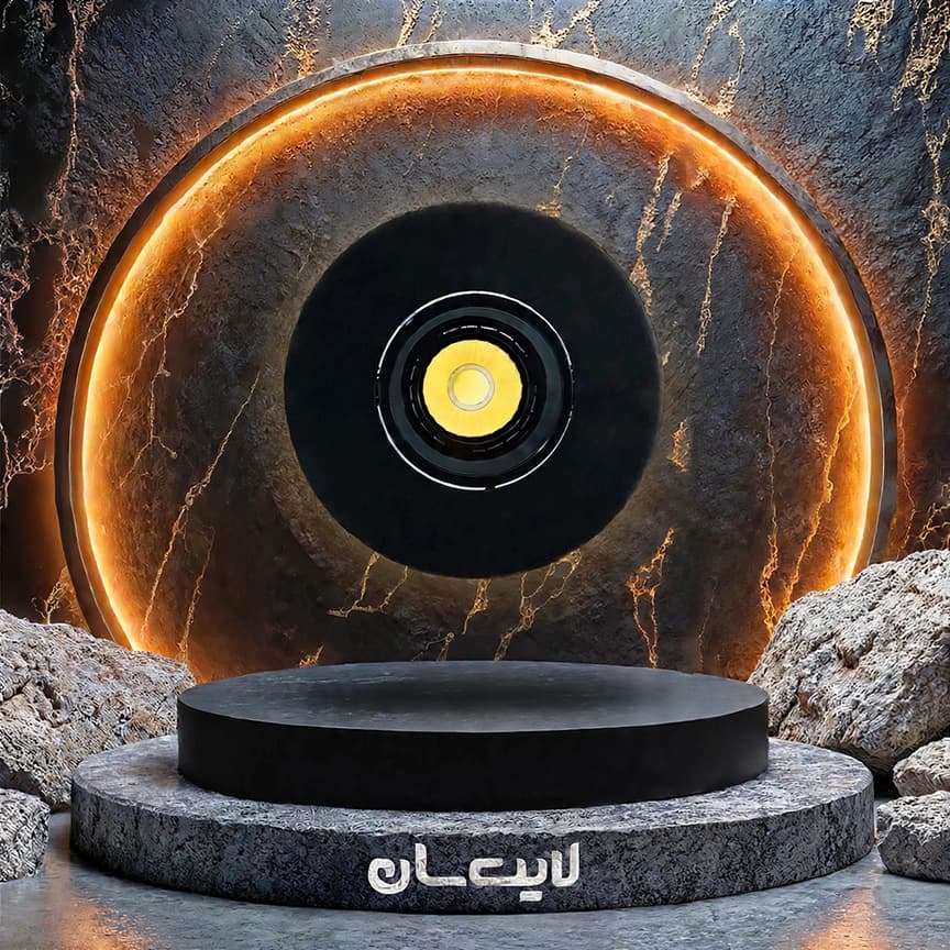 هالوژن دارک لایت ABS فریم متحرک بلان - تصویر 8