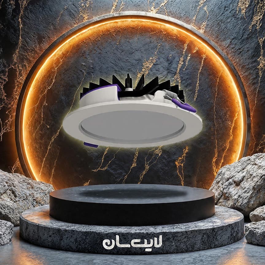 چراغ سقفی توکار مدل دان لایت بلان - تصویر 4