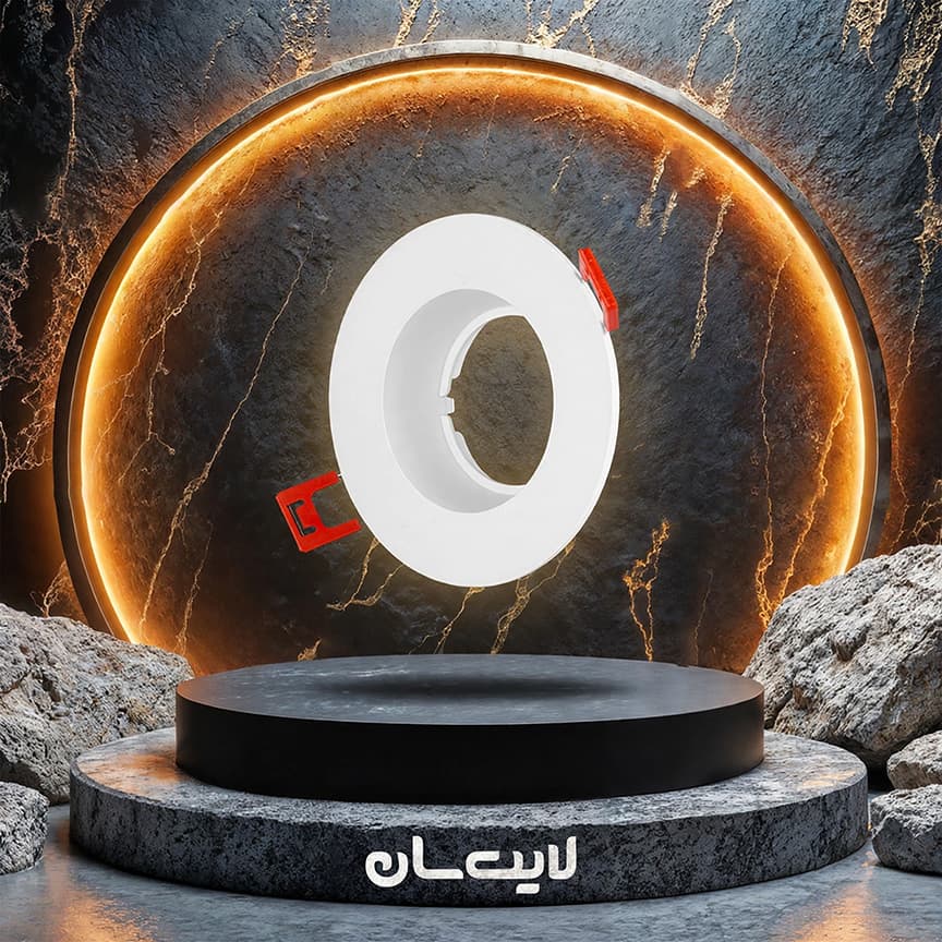 قاب هالوژن دارک لایت پلی کربنات بلان - تصویر 2