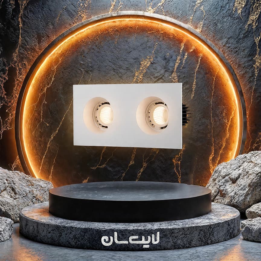 هالوژن دارک لایت مستطیل بلان - تصویر 3