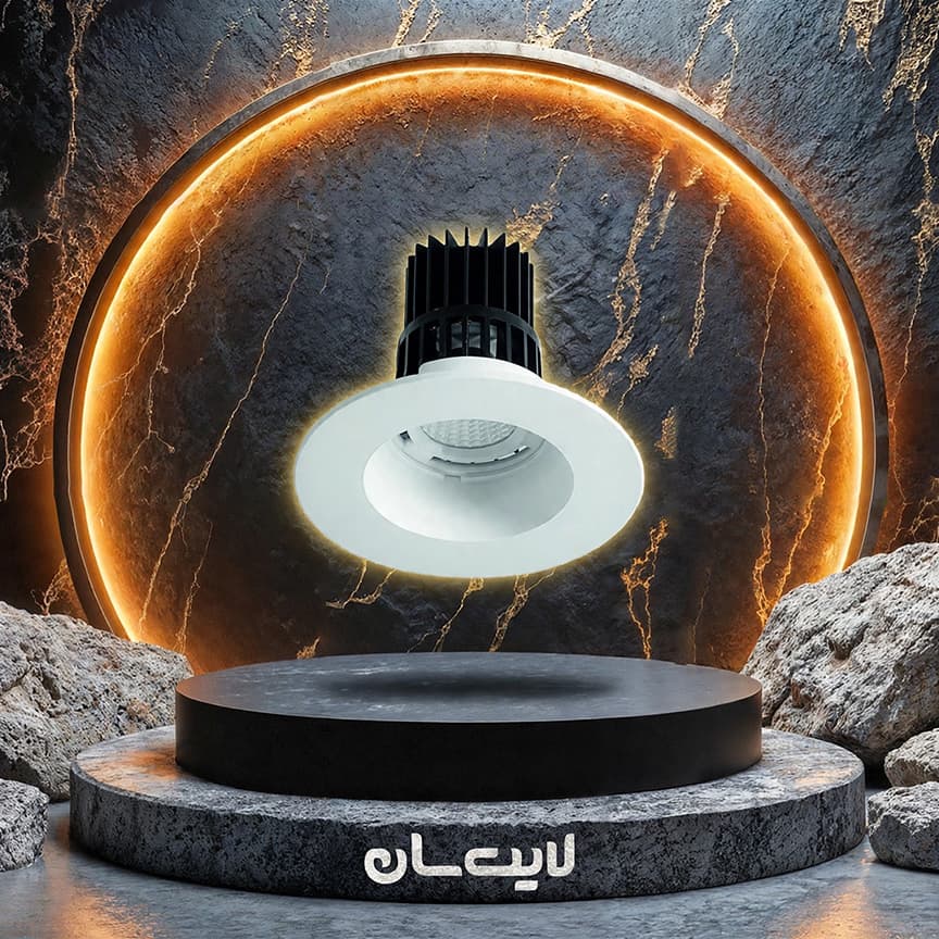 هالوژن دارک لایت پلی کربنات گرد بلان - تصویر 2