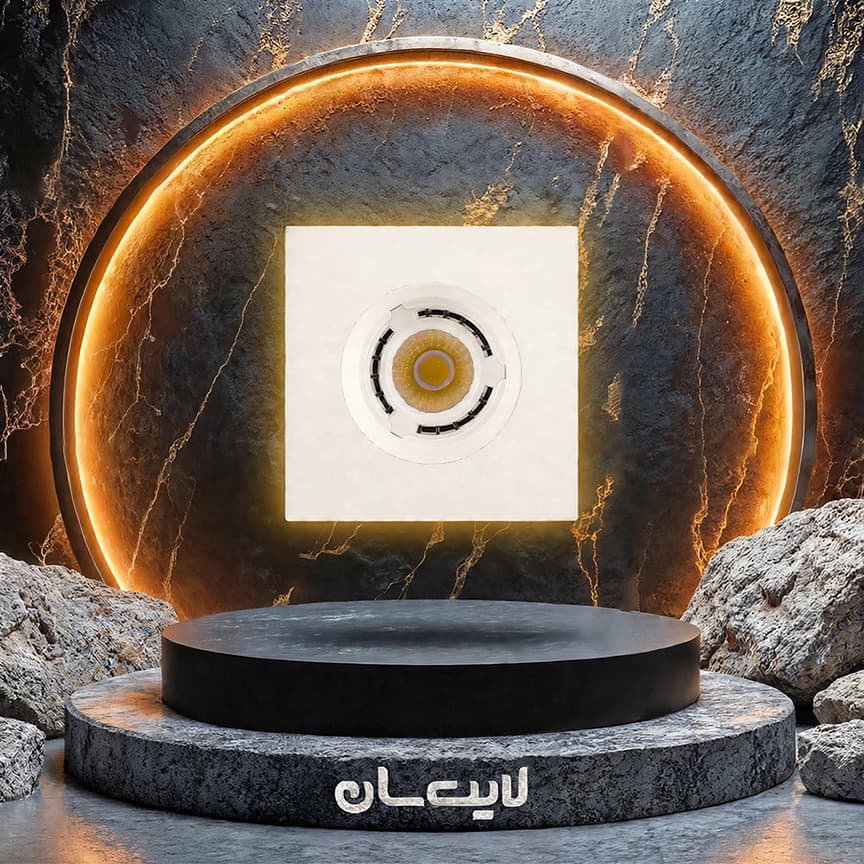 هالوژن دارک لایت پلی کربنات مربع بلان - تصویر 6