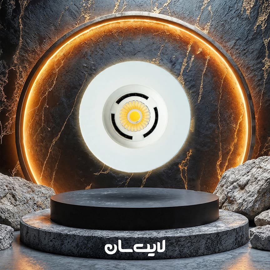 هالوژن دارک لایت پلی کربنات گرد بلان - تصویر 5