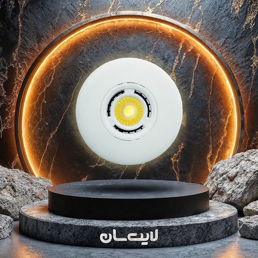 هالوژن پاور لایت ABS فریم متحرک بلان - تصویر 3