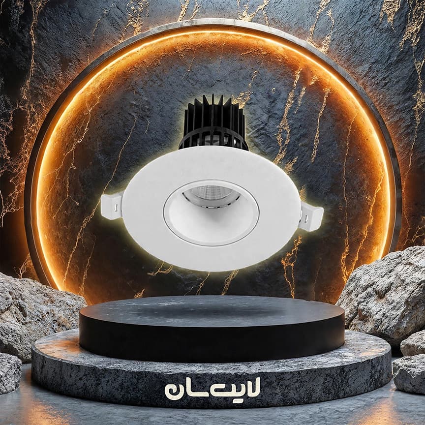 هالوژن دارک لایت ABS فریم متحرک بلان - تصویر 2