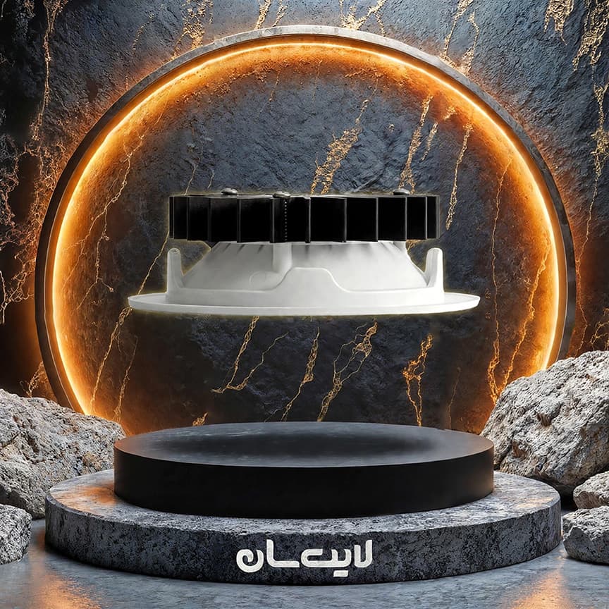چراغ سقفی توکار مدل دان لایت بلان - تصویر 5