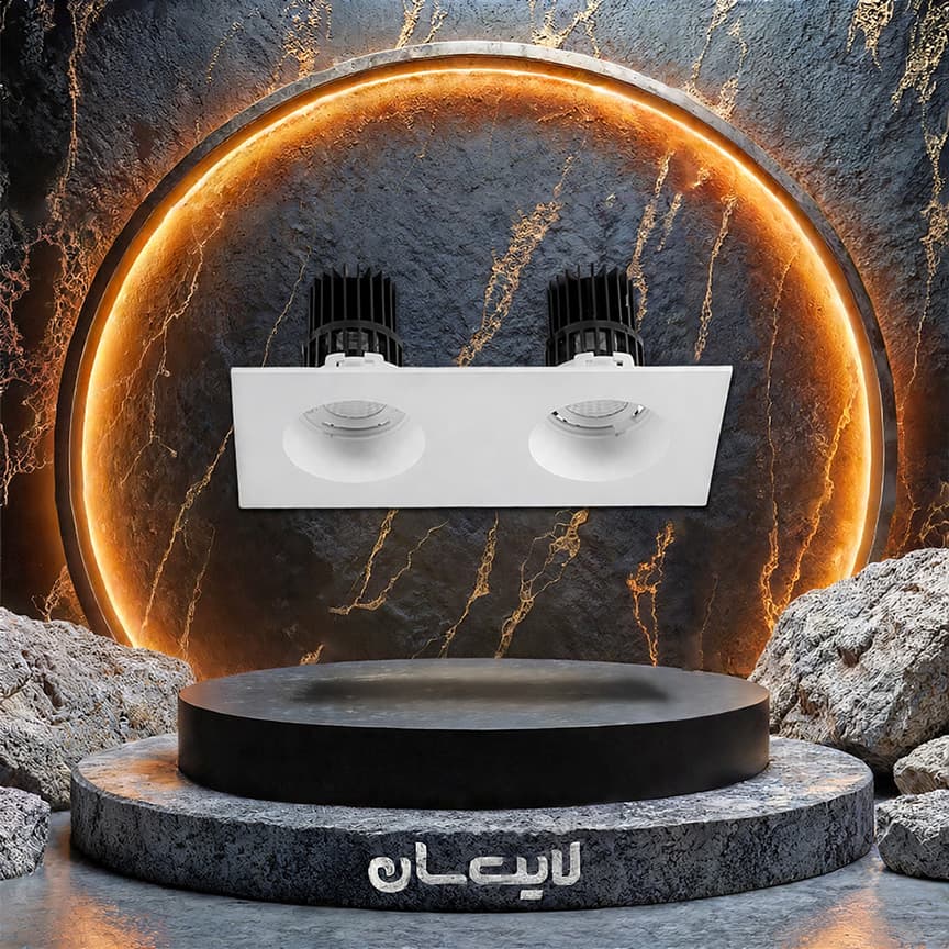 هالوژن دارک لایت مستطیل بلان - تصویر 4